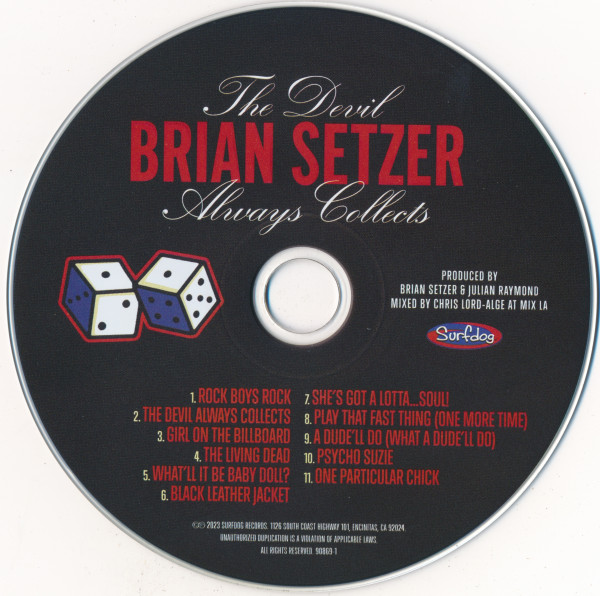 Brian Setzer - The Devil Always Collects (2023) (Lossless + 320)