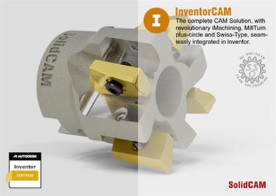 InventorCAM 2022 SP3 HF2 for Autodesk Inventor 2018–2023 (x64)