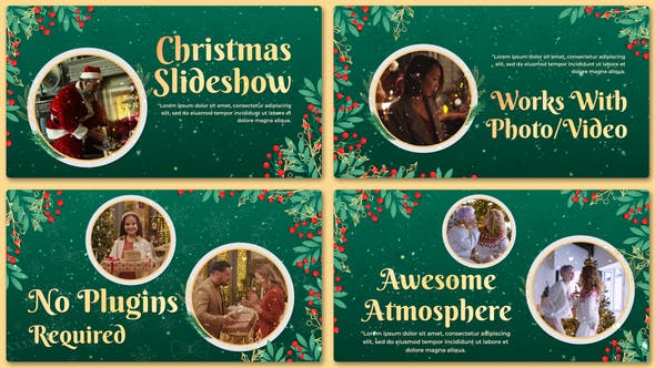 Videohive - Christmas Slideshow 47998250