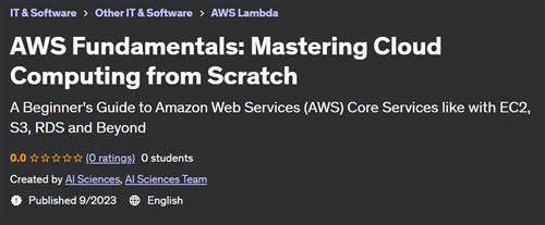 AWS Fundamentals – Mastering Cloud Computing from Scratch