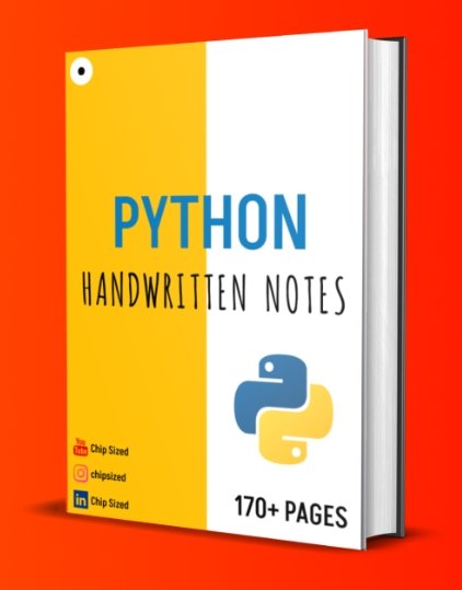 Python Handwritten Notes (Clear Definitions and Examples)