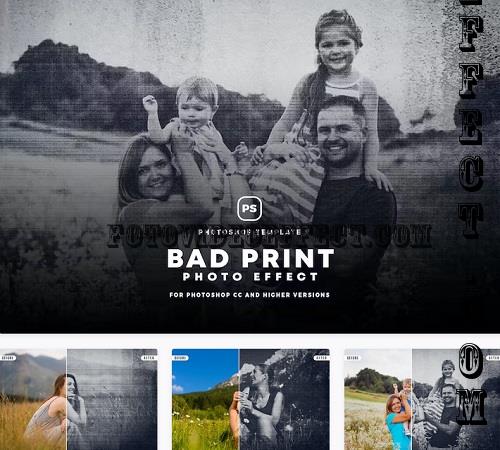 Bad Print Photo Effect - VBSKX66