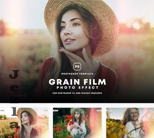 Grain Film Photo Effect - 7HESNZP