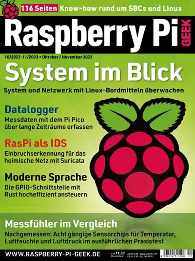 Raspberry Pi Geek 10/11.2023