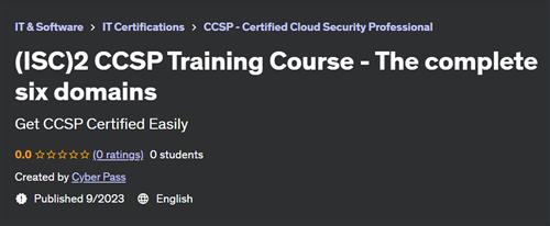CCSP – Certified Cloud Security Professional