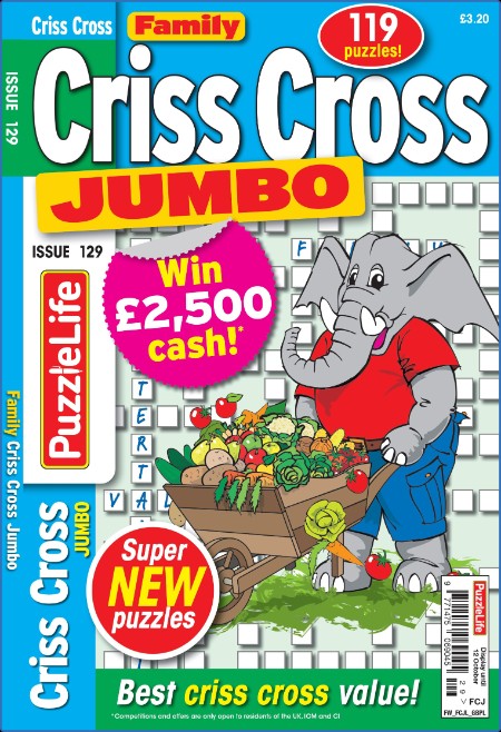 Family Criss Cross Jumbo - Issue 129 - September 2023 869138facba0c6688b20473158a6e57d