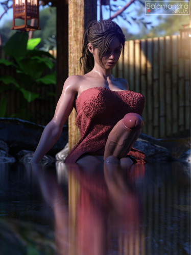 SalamandraNinja - Resident Evil Hot Spring 3D Porn Comic