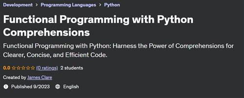 Functional Programming with Python Comprehensions
