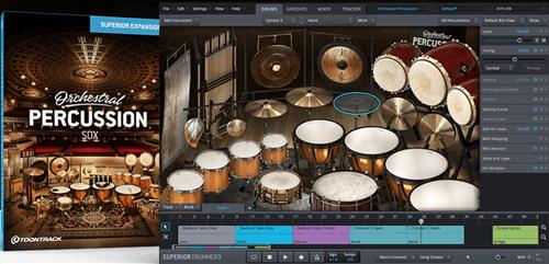 Toontrack Orchestral Percussion SDX Library Update v1.0.2
