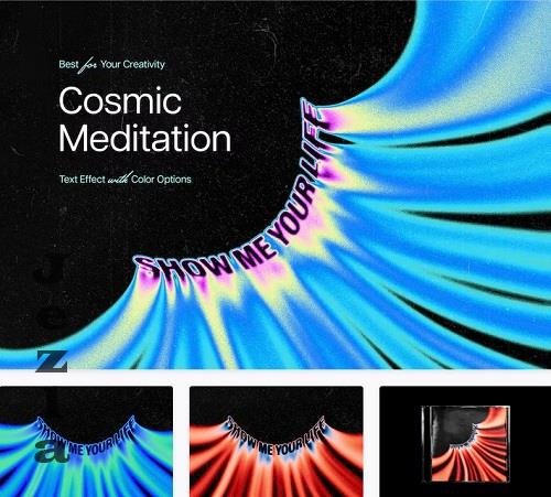 Cosmic Meditation Text Effect - 16080361