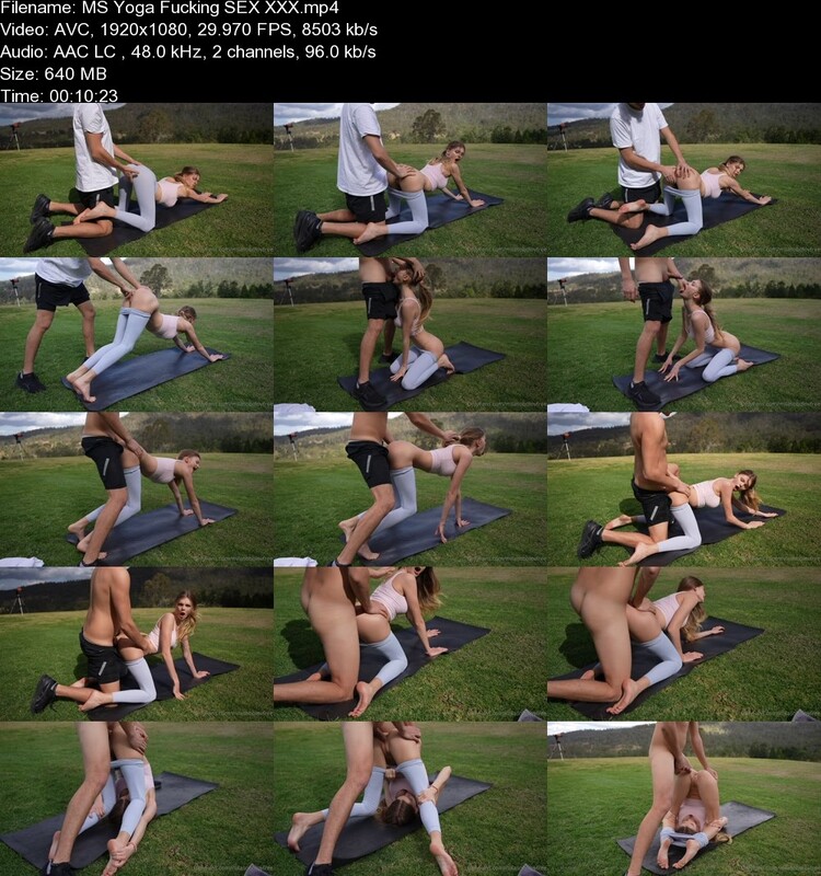 Screenshot Mila Sobolov - Yoga Fucking With Flexible Girl In The Mountains FullHD