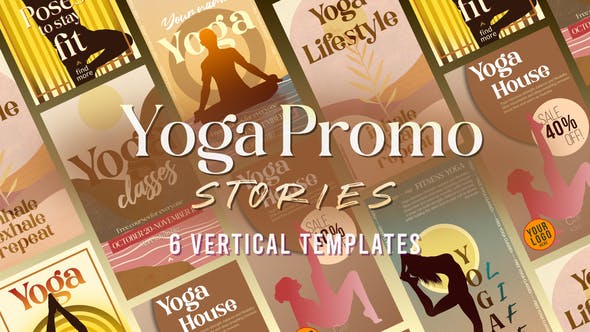 Videohive - Yoga Promo Stories 48069549