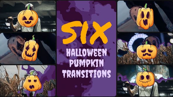 Videohive - Halloween Transitions 48076382