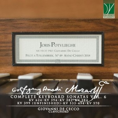 Giovanni De Cecco - Mozart: Complete Keyboard Sonatas Vol. 6 (2022) Dd4a683cdbbdf9bbd022ace9a2c9728d