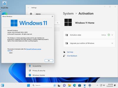 Windows 11 X64 22H2 Build 22621.2283 AIO 16in1 (No TPM Required) Preactivated Multilingual September 2023