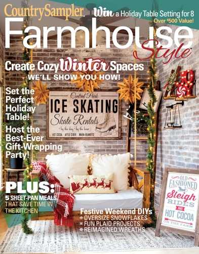 Country Sampler - Farmhouse Style Winter 2023