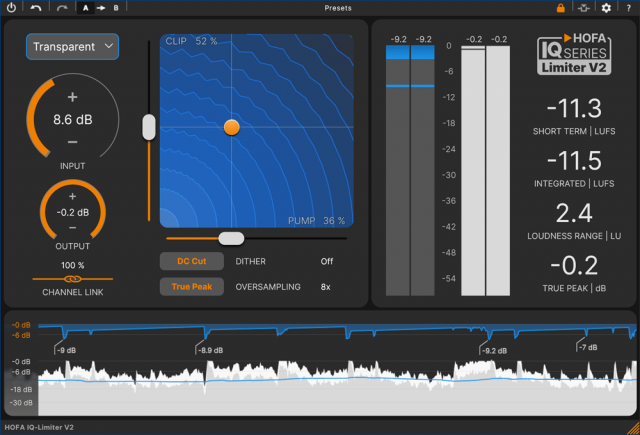 HOFA IQ-Limiter 2.0.0