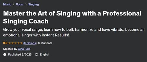 Master the Art of Singing with a Professional Singing Coach