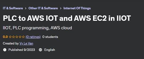 PLC to AWS IOT and AWS EC2 in IIOT