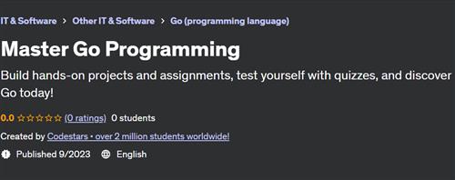 Master Go Programming