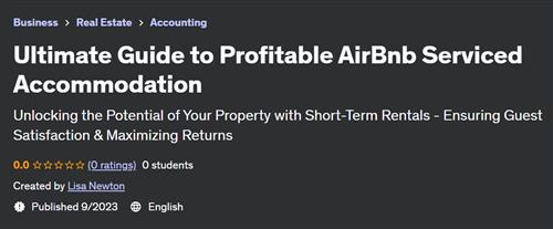 Ultimate Guide to Profitable AirBnb Serviced Accommodation