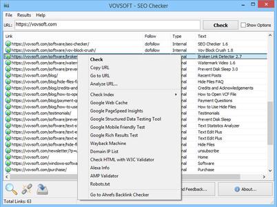 VovSoft SEO Checker 7.4 Multilingual