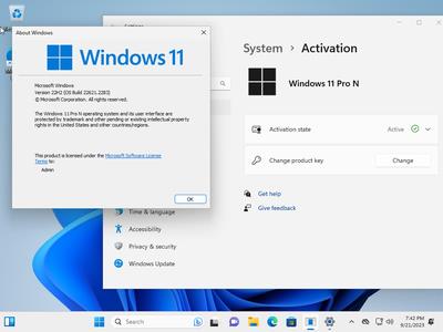 Windows 11 AIO 16in1 22H2 Build 22621.2283 (No TPM Required) Office 2021 Pro Plus Multilingual Preactivated (x64)