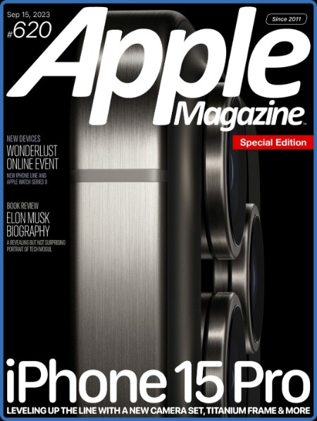 AppleMagazine - Issue 620 - September 15, 2023 1155741fc2825f137e9ec4d1f53c2a52