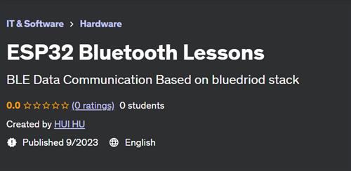ESP32 Bluetooth Lessons