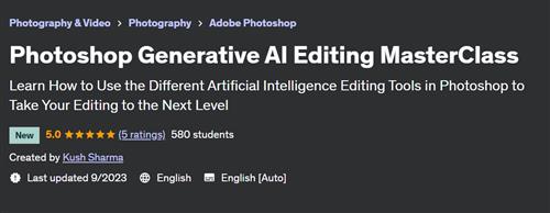 Photoshop Generative AI Editing MasterClass