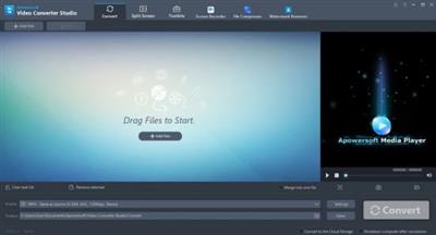 Apowersoft Video Converter Studio 4.8.9.0  Multilingual 75345c9f167779f881f5bb041dc505fe