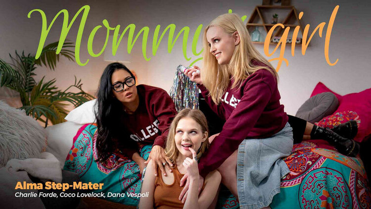 MommysGirl/AdultTime: Dana Vespoli, Coco Lovelock and Charlie Forde - Alma Step - Mater [FullHD 1080p]