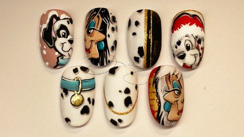 Nail Art – 101 Dalmatians