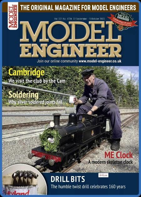 Model Engineer - Issue (4726) - 22 September 2023 600c86b81d8dd5a0c6a7f67b51da7abd