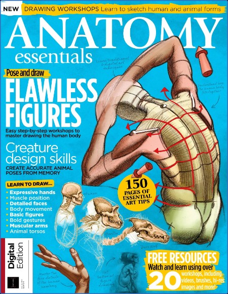 ImagineFX Presents - Anatomy Essentials - 15th Edition - September 2023
