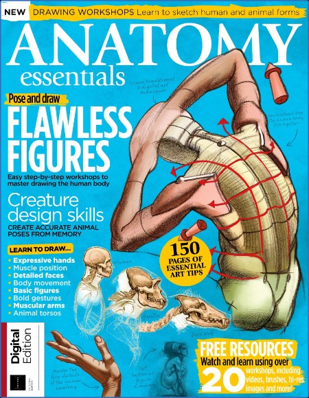 ImagineFX Presents - Anatomy Essentials - 15th Edition - September 2023 F647718504670fc3c83626b4b794d3c1