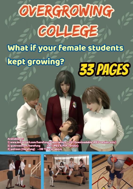 Harafung - Overgrowing Collage 3D Porn Comic