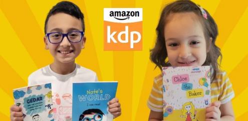 Turn Your Child's Story and Drawings into a Book on Amazon