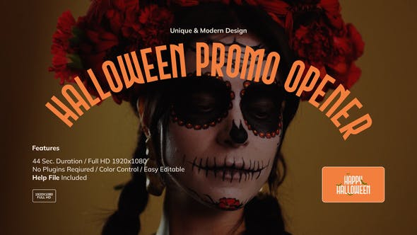 Videohive - Halloween Promo Opener 48215171