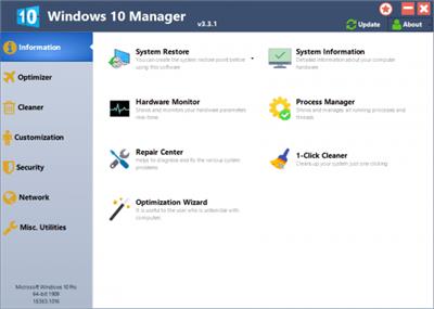 Yamicsoft Windows 10 Manager 3.8.6  Multilingual