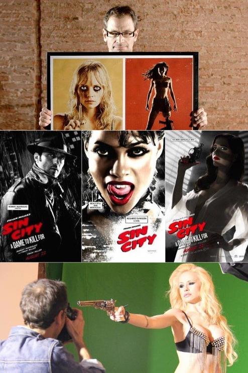 Domestika – The Photograph of Sin City from the Comic to the Screen