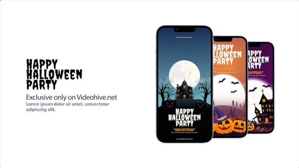 Videohive - Halloween Party Instagram Stories 48221300