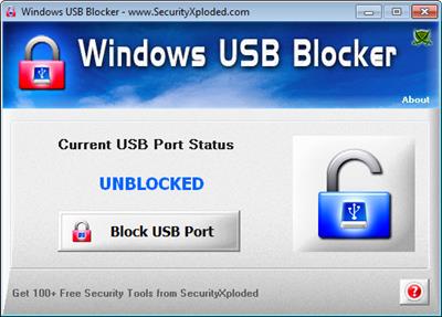 Windows USB Blocker  5.0