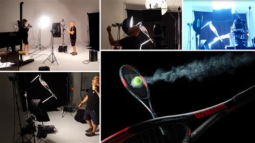 Karl Taylor – Tennis Racket Photoshoot