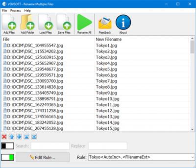 VovSoft Rename Multiple Files  2.4.0