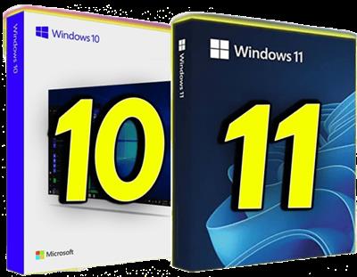Windows 10 & 11 AIO 32in1 Multilingual Preactivated September  2023