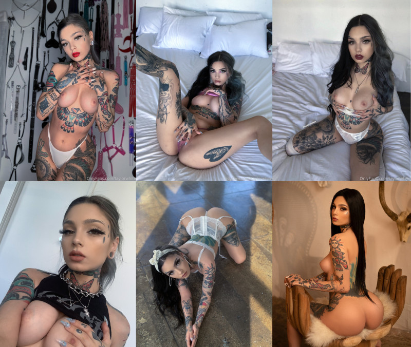 [OnlyFans.com] Taylor White Tattoo Model (68 Clips) Pack [2020-2023, Amateur, Erotic, Tattoos, Natural Tits, Posing, Solo, Blowjob]