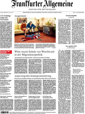 Frankfurter Allgemeine Zeitung - 25. September 2023