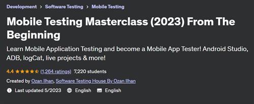 Mobile Testing Masterclass (2023) From The Beginning