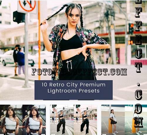 10 Retro City Premium Lightroom Presets - 3TXE73L